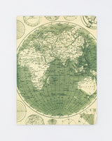 World Map Softcover Notebook - Dot Grid
